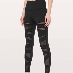 lululemon wunder under tech mesh tight